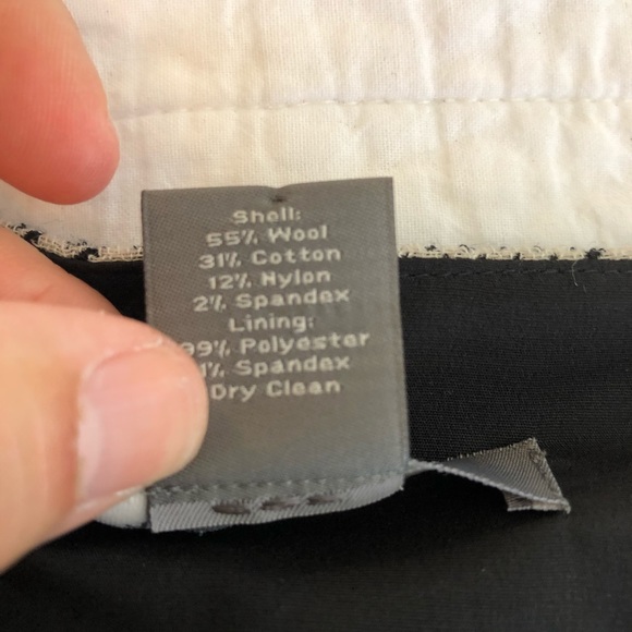 Houndstooth Pencil Skirt - Picture 6 of 11